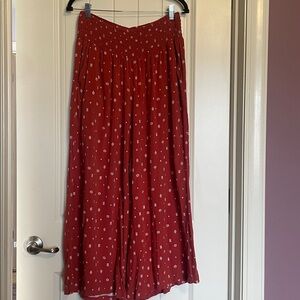 Torrid Rayon Chalis High Rise Wide Leg Elastic Waist Pants Sz 00S